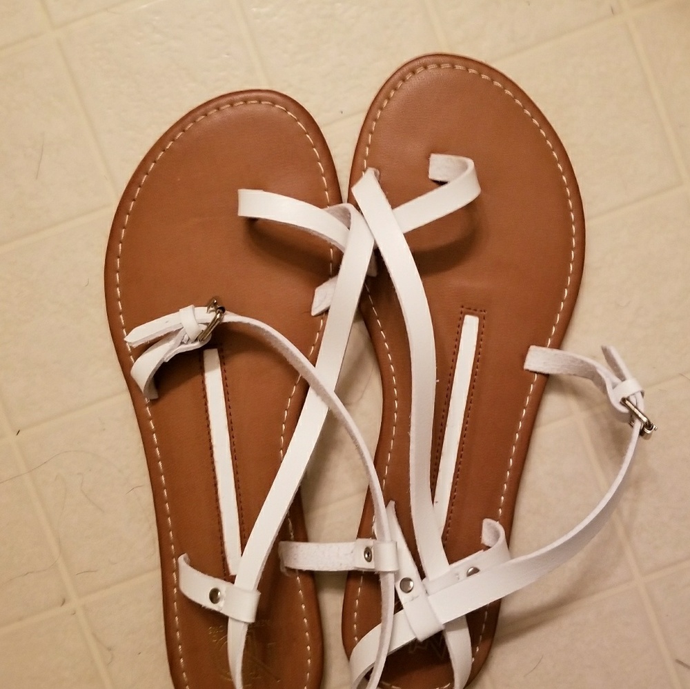 Cute White Sandals